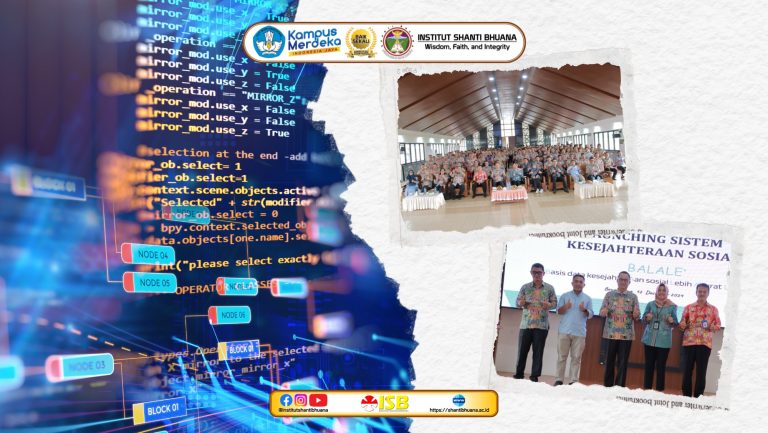 Audiensi bersama Bupati dalam Persiapan Launching Aplikasi Kesejahteraan Sosial oleh Tim Pelaksana Swakelola Tipe 3,  Prodi Teknologi Informasi Institut Shanti Bhuana bersama Dinas Sosial PPPA
